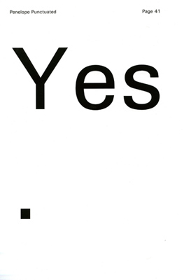 Penelope Punctuated