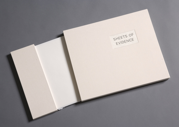 Click the image for a view of: Sheets of Evidence Cover