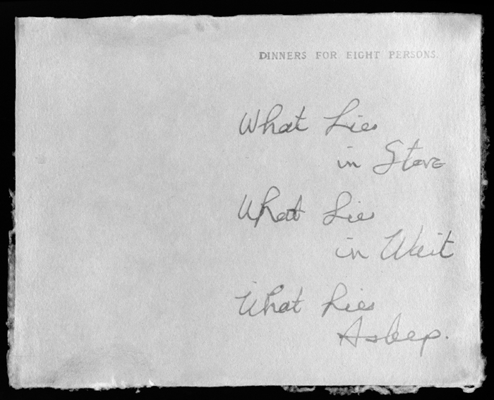 Click the image for a view of: Sheets of Evidence # 7