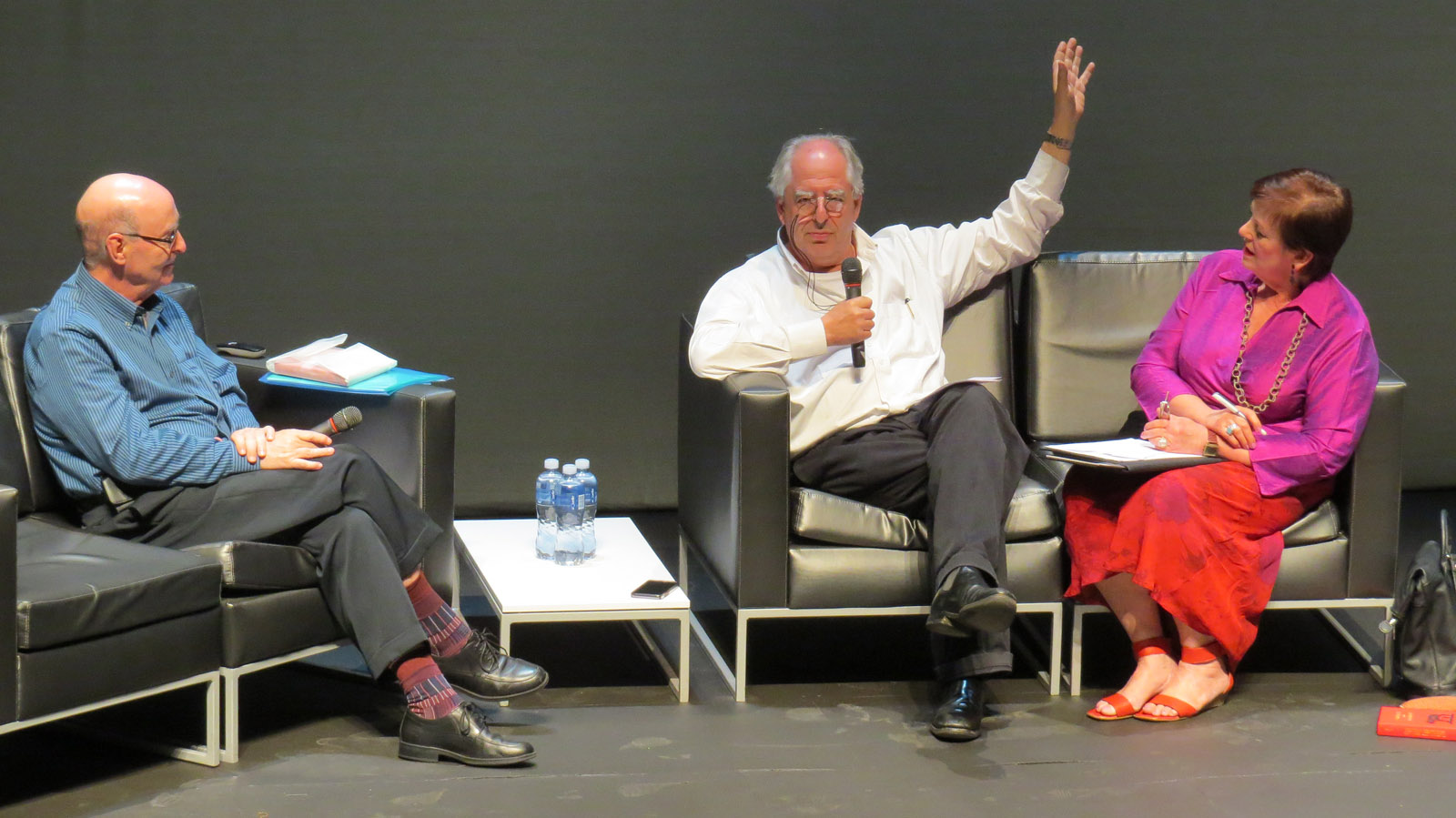 Click the image for a view of: Jack Ginsberg and William Kentridge in Conversation. Sunday 26 March